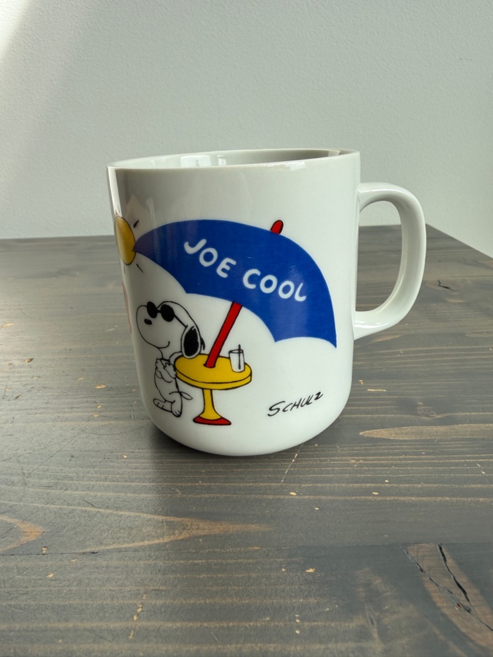 Vintage Joe Cool Snoopy mug 😎